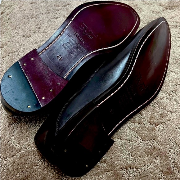 NWT Men Versace 1969 Eric Brown Genuine Leather Lace Up Dress Shoes main image 8